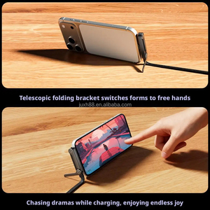 <span class=keywords><strong>C</strong></span>âble de charge rapide USB-<span class=keywords><strong>C</strong></span> vers USB-<span class=keywords><strong>C</strong></span> <span class=keywords><strong>2</strong></span>-en-1 240W avec support pliable et <span class=keywords><strong>c</strong></span>âble de données Type-<span class=keywords><strong>C</strong></span> pour iPhone 17 16 - Product Image 4