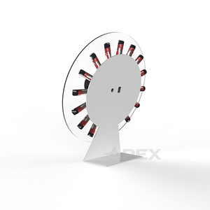 Apex dẫn ánh sáng đĩa Acrylic khói hiển thị đứng với hộp pin, tùy chỉnh-thực hiện cho các cửa hàng đặc sản - Product Image 6