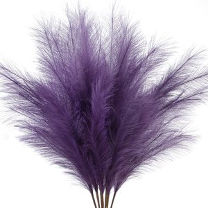 Botte de fleurs artificielles de cm, fausse herbe, pour un bouquet de mariage, pour décorer des centres de table, pour un hôtel - Product Image 4