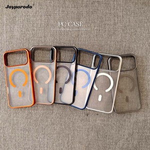 Joyporodo B408 chống sốc <span class=keywords><strong>Electroplated</strong></span> biên giới Frosted Skin Magnetic trường hợp đối với <span class=keywords><strong>iPhone</strong></span> 11 12 13 14 15 16 17 Pro/Max <span class=keywords><strong>PC</strong></span> bìa cứng - Product Image 3