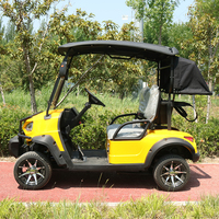 Voiturette de golf électrique chinoise 48V 2 places au lithium pour la chasse et le tout-terrain - Prix