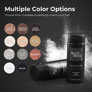 Fibra Capilar OEM/ODM com Etiqueta Privada Personalizada, Fibra de Proteína para Cabelos Mais Grossos Instantaneamente, Pó para Cabelos Ralos - Product Image 4