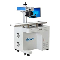Machine de marquage laser à fibre Raycus de positionnement de vision par caméra de haute précision 20W Détection automatique visuelle CCD