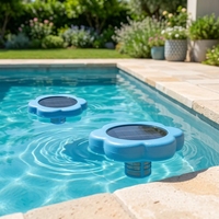 Ioniseur solaire écologique pour piscine - Système de purification automatique de l'eau pour une eau de piscine plus claire