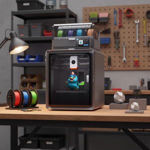 Multi-color 3D <strong>Printer</strong> Kobra S1C with Native Four-color FDM High-speed Desktop-level 3d Stereo <strong>Printer</strong> for Home DIYines. - Product Image 2