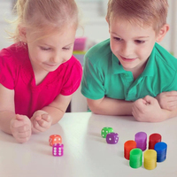 Jetons de récompense éducatifs en plastique à faible coût, conçus pour les jeux en classe dans les écoles