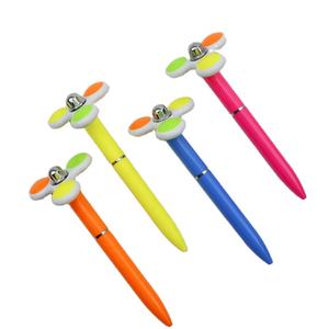 नवीनता प्लास्टिक स्पिनर जेल पेन स्कूल उपहार fidget बॉल पेन के साथ कस्टम लोगो - Product Image 1