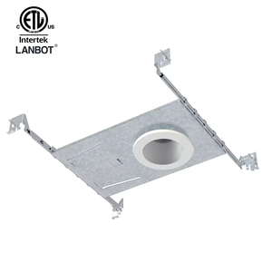Plafonnier encastré rond blanc noir de 2 pouces 5CCT Anti-éblouissement LED Downlight ETL Plafonnier encastré anti-éblouissement LED Downlight - Product Image 4