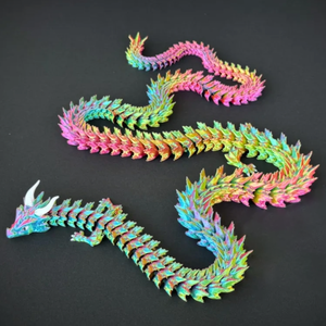 Figuras de Dragón Articuladas Impresas en 3D, Juguetes de Plástico para Niños y Niñas, Decoración del Hogar, Colección para Adultos, Juguete Antiestrés Oddcraft SC-WJ007 - Product Image 2