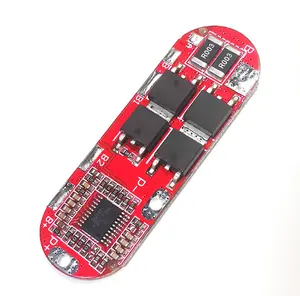 PCM聚合物脂电池PCB 3S 4S 5s 18650锂离子锂电池保护电路充电板模块