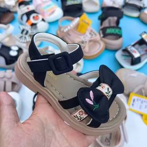 2.95 달러 모델 LLY024 크기 15-26 도매 편안한 귀여운 샌들 아기 소녀 스톡 신발 패턴 - Product Image 5