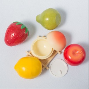 Kem Jar Rỗng Nhựa Mỹ Phẩm Container Đào Lê Chanh Táo Trái Cây Hình Dạng Jar Kem Trái Cây Rỗng Chai Du Lịch Di Động - Product Image 2