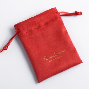 Bolsa de Joyería con Cordón de Gamuza PandaSew, Personalizada con Logotipo, para Regalo de Reloj, Collar o Pulsera - Product Image 3