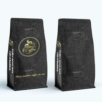 Foil Lined Kraft Paper Packaging for Sandwich Lunch Take Away Food Bags Natural High Quality Brown Stand up Pouch Heat Seal