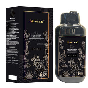 Champú Tinte para el Cabello Negro 3 en 1, Venta al Por Mayor, <span class=keywords><strong>Cubre</strong></span> las <span class=keywords><strong>Canas</strong></span> y el Cabello Blanco para Uso Doméstico, 460 ml - Product Image 5