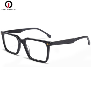 Bán buôn thời trang vuông handmade Acetate khung quang học kính mắt kính tùy chỉnh Kính mắt Frames cho nam giới - Product Image 1