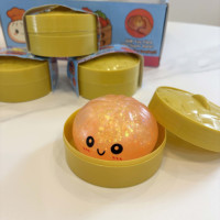 Jouets sensoriels en peluche blanche en forme de cube, jouets anti-stress Needoh Squishies, boîte mystère scintillante, soulagement du stress, pour les 14 ans et plus