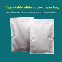 Sacs en papier dorés biodégradables avec fermeture à glissière pour riz, sachets d'emballage pour aliments, unités