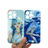 PC Antichoc Sublimation Téléphone étui pour iphone 15 14 13 12 11 Pro Max DIY 3D Conception Vierge Sublimation étui pour XR Modèle