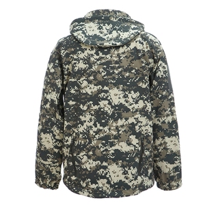 <span class=keywords><strong>Personnalisé</strong></span> Hommes 3 Couches PTFE Imperméable 10000mm Sublimation <span class=keywords><strong>Softshell</strong></span> Veste Camouflage Chasse Veste Camouflage Tactique <span class=keywords><strong>Softshell</strong></span> - Product Image 2