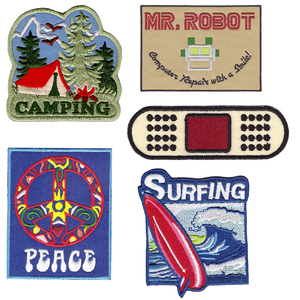 <span class=keywords><strong>Toppe</strong></span> Ricamate Personalizzate con Logo Montagna su Tessuto Canvas, Termoadesive per Cucire su Cappelli e Abbigliamento, Patch Tessute Termoapplicabili - Product Image 6