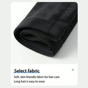 مرونة عالية قماش جيد التهوية مريحة-قبعة السباحة طويلة الشعر حجم كبير للماء عدم الانزلاق الكبار للجنسين - Product Image 4