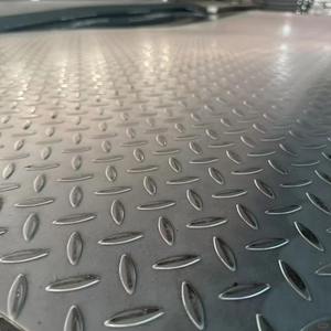 工場輸入熱間圧延チェッカープレートQ235 5.75mm厚さ6000mm JIS AISI規格切断サービス - Product Image 2