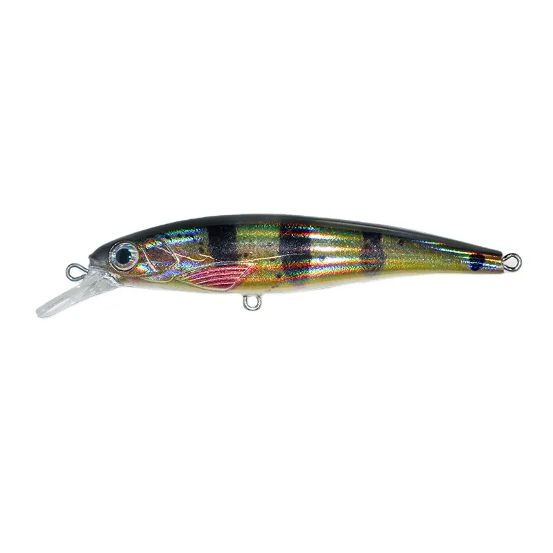 Oem Ods Kunstmatige Type Aas 10cm12g Aas Bal Drijvende Brown Hard Abs Verijdeld Hologram Minnow Kunstaas