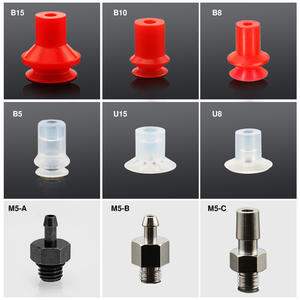 Accesorios Neumáticos Industriales Piab, Ventosas Robóticas, Patrón Ondulado Rojo, U8 B8 U15 B10-2, Material de Acero, Utilizado para Agricultura - Product Image 2