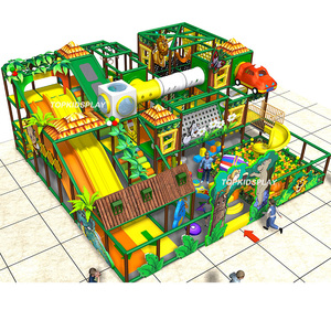 Palestra della giungla dei bambini del centro giochi dell'interno approvata EN1176 - Product Image 2