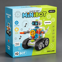 Caja de Envío de Cartón Blanco Anti-aplastamiento para Robot Musical MiNiBOT de Alta Tecnología, Envío Rápido en 72H