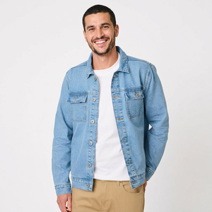 High Quality Winter Lined <b>Denim</b> <b>Jacket</b> <b>Men</b> <b>Men</b> Winter Breathable Outdoor Full Sleeve <b>Denim</b> <b>Men's</b> <b>Jackets</b> - Product Image 1