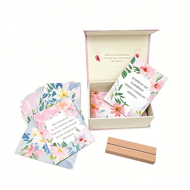 Bonroy Educational Flash Card for Set for Kids Printed Positive Inspirational Mental Health Affirmation Cards Made From Paper
