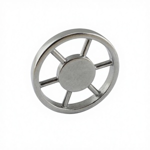Volant en acier inoxydable massif avec rayons en silice Sol, moulage de précision, produits moulés avec précision - Product Image 2