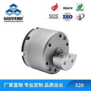 Motores de Corriente Continua con Escobillas de Carbón 520 Directo de Fábrica para Dispositivos de Limpieza Facial, Máquinas de Barrido, Lavadoras Plegables - Product Image 3