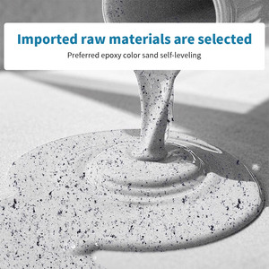 Revêtement liquide de <span class=keywords><strong>peinture</strong></span> de <span class=keywords><strong>sol</strong></span> en sable de <span class=keywords><strong>couleur</strong></span> époxy écologique pour garages et usines - Product Image 5