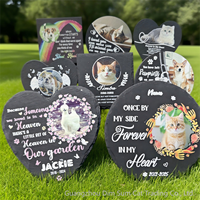 Plaque en Pierre Naturelle Personnalisable DIY, Cadeau Commémoratif Carré, Toutes Animaux, Taille Personnalisable, Décoration Extérieure et Intérieure, Ardoise Photo