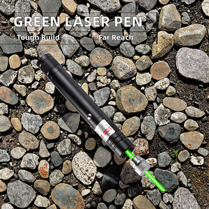 ปากกาเลเซอร์สีเขียว Zhangkun ระยะไกล 3000 เมตร กำลังสูง ตัวเครื่องอะลูมิเนียมอัลลอยด์ ชาร์จผ่าน USB ใช้สำหรับเดินป่าหรือเป็นของเล่นแมว รับประกัน 1 ปี - Product Image 2