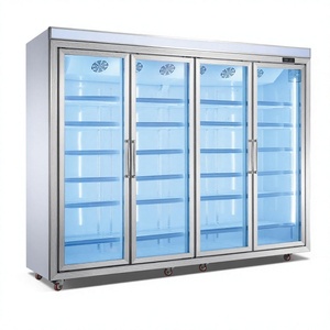 Réfrigérateur commercial 1000W <span class=keywords><strong>pour</strong></span> boissons avec compresseur externe, refroidissement rapide, sans givre, luxe, <span class=keywords><strong>pour</strong></span> supermarché - Product Image 3