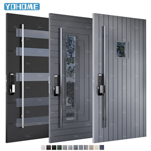 Angleterre <span class=keywords><strong>Porte</strong></span> pivotante d'entrée de maison de luxe <span class=keywords><strong>Serrure</strong></span> intelligente Portes d'entrée en aluminium Villa moderne <span class=keywords><strong>Porte</strong></span> <span class=keywords><strong>extérieure</strong></span> de 36 pouces <span class=keywords><strong>avec</strong></span> <span class=keywords><strong>fenêtre</strong></span> - Product Image 1