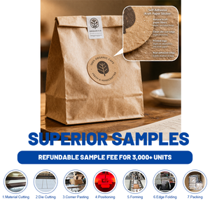 Etichette Preconfezionate Personalizzate per Alimenti Congelati e Freschi, Impermeabili, Resistenti allo Strappo, Multiforma, Autoadesive per Sigillatura Scatole - Product Image 3