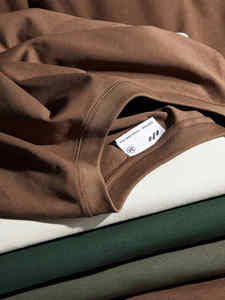 เสื้อยืดสำหรับผู้ชายเสื้อท่อนบนผ้าฝ้าย100% ลายกราฟิกโลโก้ออกแบบได้ตามที่ต้องการน้ำหนักมาก - Product Image 4