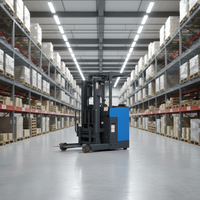 Nouveau transpalette électrique Reach Stacker 2000 kg à roulements à billes pour restaurants et hôtels