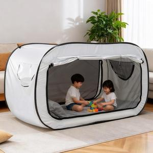 Tente de confidentialité instantanée pour l'intérieur/l'extérieur, plage, occultante, anti-moustiques, <span class=keywords><strong>imperméable</strong></span>, quatre saisons, <span class=keywords><strong>abri</strong></span> pour une personne, 210T - Product Image 3