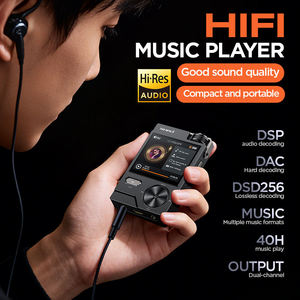 Lecteur MP3 HiFi sans perte DSD256 avec égaliseur EQ, corps en alliage de zinc 128 Go pour l'appréciation musicale audiophile - Product Image 4