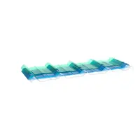 Kunststoff für Dach decken Kunststoff platten 1mm Polycarbonat-Wellen platte PC Wellblech PVC-Karten blatt