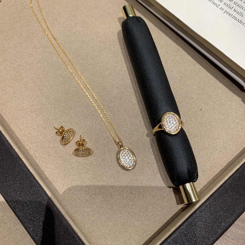 Luxury Vintage Big Round Diamond Ring