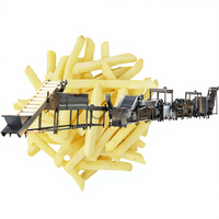 Équipement de fabrication de flocons de pommes de terre entièrement automatique, machine à faire des chips de pommes de terre, machine à faire des craquelins de pommes de terre