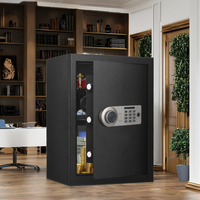 CEQSAFE Mini Digital Security Safe mit elektrischem Stahl Passwort Schließfach Elektrisches digitales Schloss für Geld