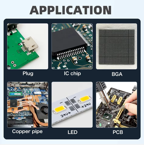 OEM Rosin fluks cair kawat Solder 0.8MM 3MM timah timbal kawat Solder 63/37 60/40 bebas timah Solder untuk papan sirkuit timah Bar besi - Product Image 6